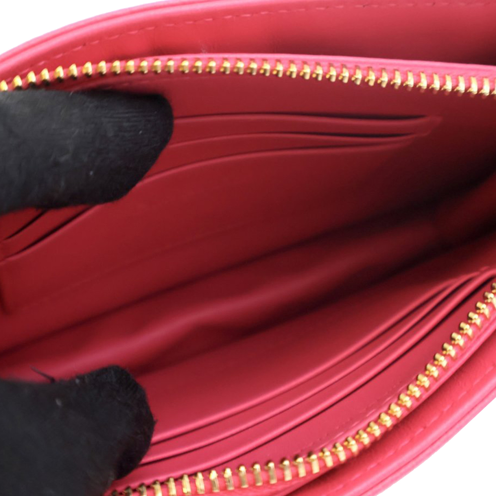 Pre-Loved Dior Supple Cannage Calfskin Caro Every Dior Pouch - Picture 6 of 12